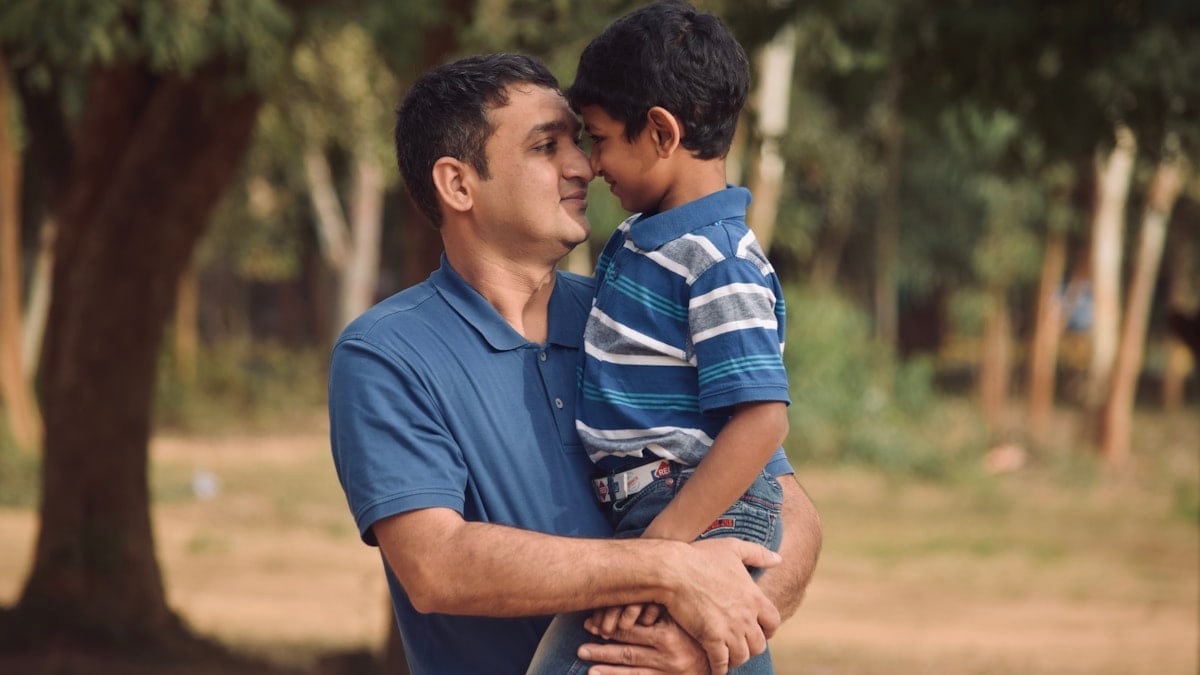 Father and son bond